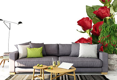 Fototapeta Roses of red 1438
